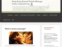 Tablet Screenshot of hongkong-massage.org